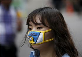 MERS,口罩,南韓,疾病,傳染,呼吸道 (達志影像／路透社)