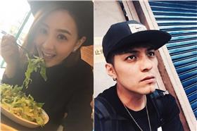 安心亞，嘎嘎／合成圖／翻攝自臉書