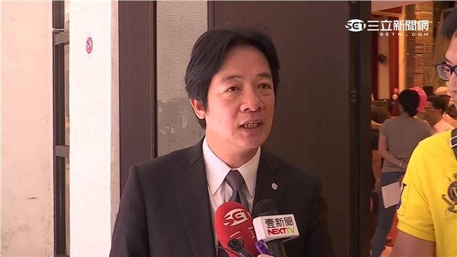 任總統副手？賴神：尊重蔡主席決定