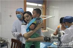 范冰冰行善 (圖截取自挑戰者聯盟微博)