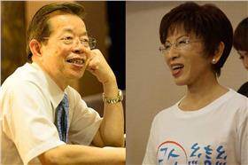 洪秀柱、謝長廷組圖／臉書