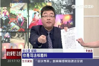 邱毅反嗆法官：你才是司法核廢料
