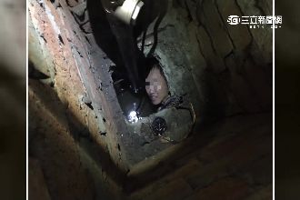 躲避查緝藏身污水　毒販臭到喊救命