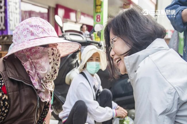 蔡英文漏網鏡頭　攝影師：堅強又自信