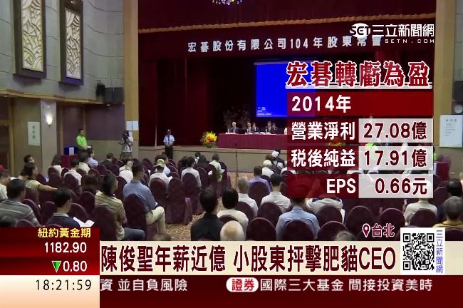 宏碁轉虧為盈仍不發股利　小股東不滿