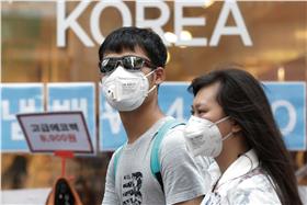 MERS,南韓,病毒,口罩(達志影像／美聯社)
