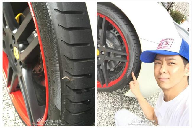 林志穎哭哭！遛千萬跑車卻遭鐵絲刺穿