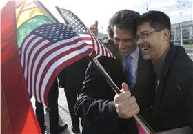 同志,同志婚姻 (達志影像／美聯社)