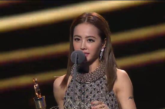 蔡依林《呸》奪下最佳演唱錄音專輯獎