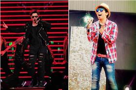 曹西平挺羅志祥。（圖／台視提供、翻攝自曹西平臉書／合成）