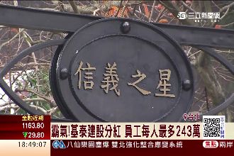 基泰建設分紅　員工每人最多243萬