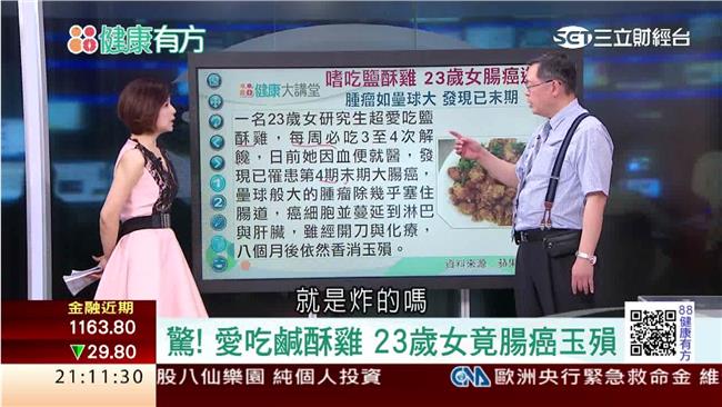 大腸癌成國病？！抗癌鬥士教預防觀念