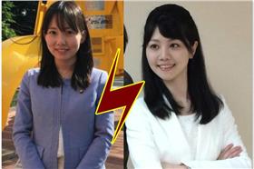 高嘉瑜,政壇甜心,佐藤梓,議員▲合成圖／翻攝自PTT、高嘉瑜臉書