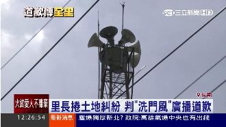 里長捲土地糾紛　判洗門風廣播道歉