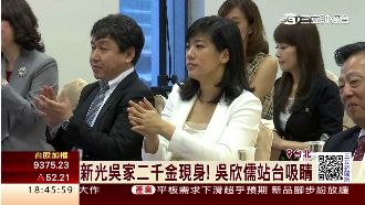 新光吳家二千金現身！吳欣儒站台吸睛