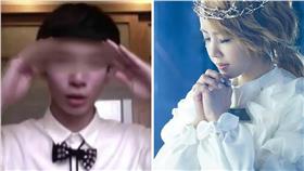 蔡依林劉致葦,合成圖