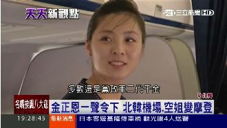 金正恩一聲令下　北韓空姐變超正～