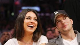 Ashton Kutcher&Mila Kunis,達志