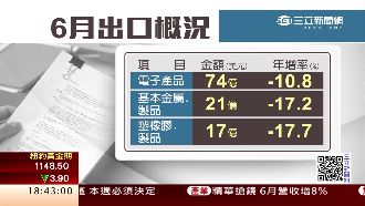 6月出口大減！　台股跌破9000點