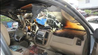 出門小心！莫名火燒車　兇手竟是手機