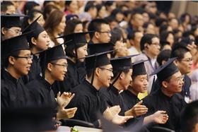 畢業生,幣業,(總統府提供)