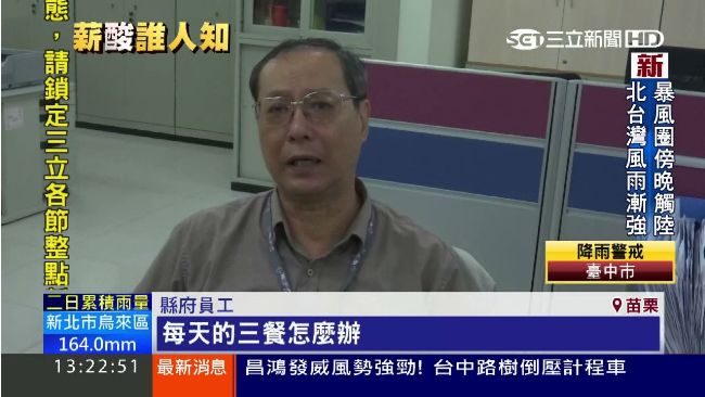 縣府沒錢發薪水　員工：三餐怎麼辦？