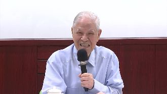 談一中同表　李登輝：洪秀柱講到起肖