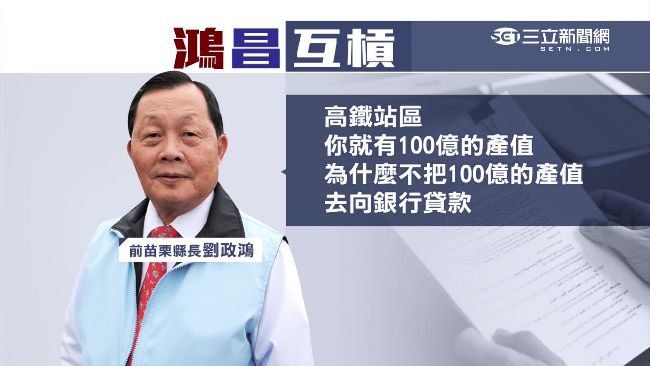 苗栗縣府透支　劉政鴻：高鐵站拿去抵