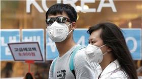  MERS,南韓,病毒,口罩(達志影像／美聯社)