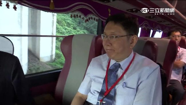 柯文哲訪韓颱風攪局　臨危不亂沒在怕