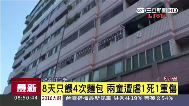 舅公8天只餵4次麵包　童1死1命危