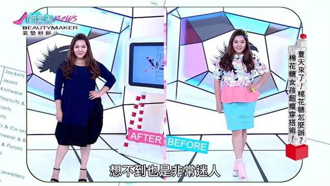 胖胖女變萬人迷！棉花糖女孩穿搭術