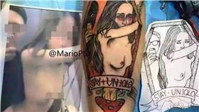 UNIQLO試衣間親熱刺青/墨蝶－Y.K.臉書