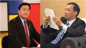 楊實秋、朱立倫組圖／翻攝自三立新聞、朱立倫臉書