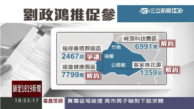 劉政鴻領上億促參獎金　71%跳票！