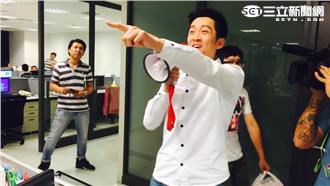 直擊／陳漢典深夜突襲三立新聞網？！