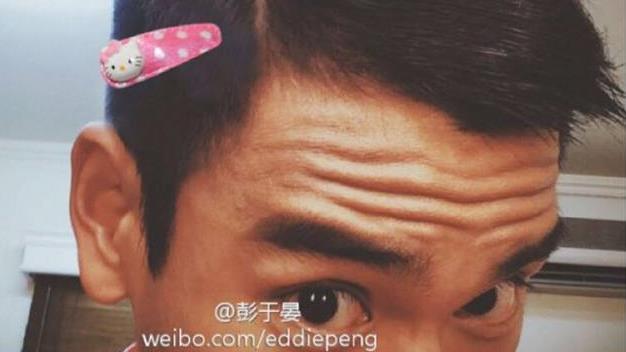 彭于晏偷夾姐姐髮夾：噓～不要跟姐說