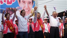 林益世、馬英九、吳敦義（圖／翻攝自林益世臉書）