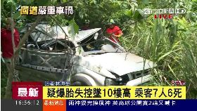 T 國道翻六死1700