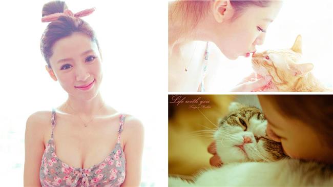 傻女孩安心了！楊可涵3隻貓狗到新家