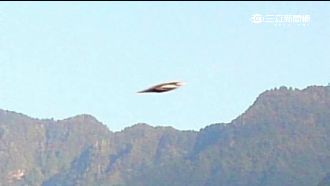 空中黑點呈飛盤狀　飛碟現蹤花蓮？