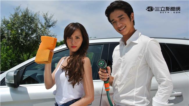 和魏蔓濕身洗車　劉以豪XX好透明歐