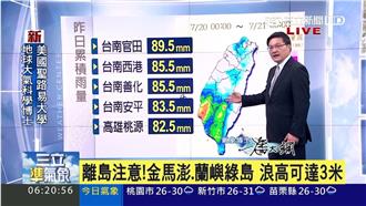 緩和！西南氣流影響台灣　天氣仍不穩