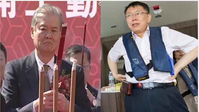 招商遇日勝生董座零互動　柯：沒在怕