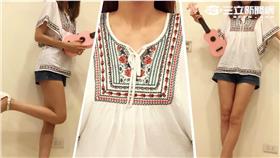 穿搭,時尚,高腰褲,潮流,民族風▲圖／記者蔡炆璇攝