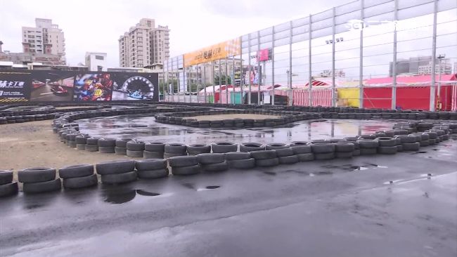 水湳夜市設賽車場　恐違法市府要查