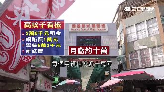 黑漆漆！合約到期　LED看板養蚊子