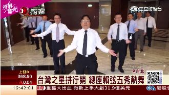 台灣之星拼行銷　總座賴弦五秀舞技