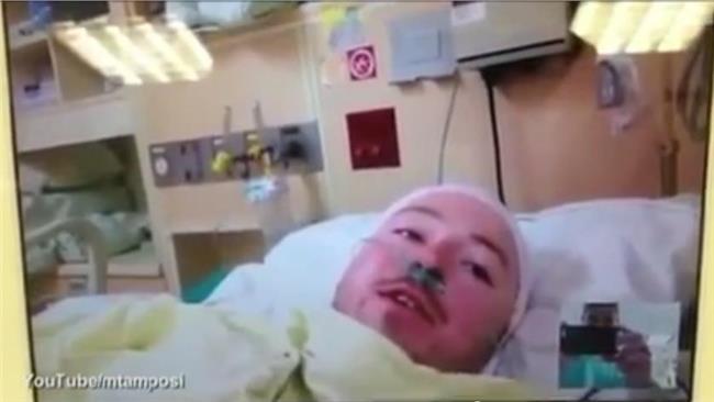 美男9成灼傷　狀況回穩拍攝感謝影片