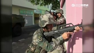 侵台玩真的！台灣村共軍比照國軍訓練